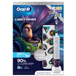 Oral-B Vitality D100 Paredzēta bērniem Rotējošā zobu suka Daudzkrāsains