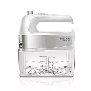 Haeger BL-3HW.015A mixer Hand mixer 300 W Stainless steel, White