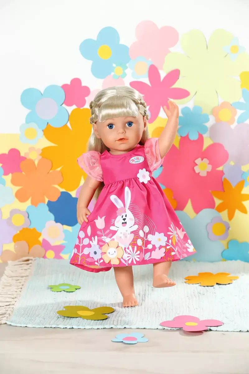 Lelle kleita BABY born Dress Flowers Photo 4