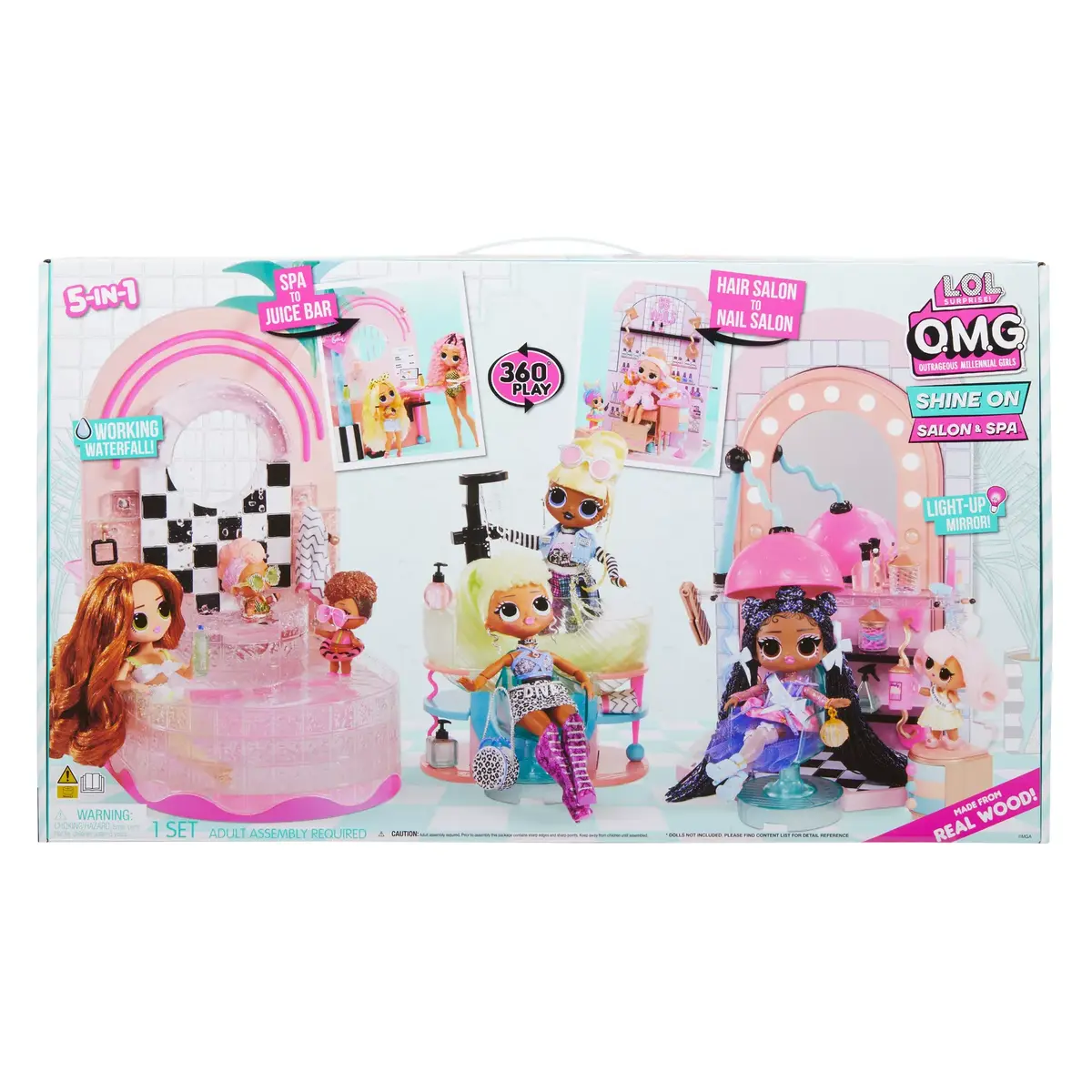 MGA Entertainment L.O.L. Surprise! O.M.G. Shine On Salon & Spa Photo 8