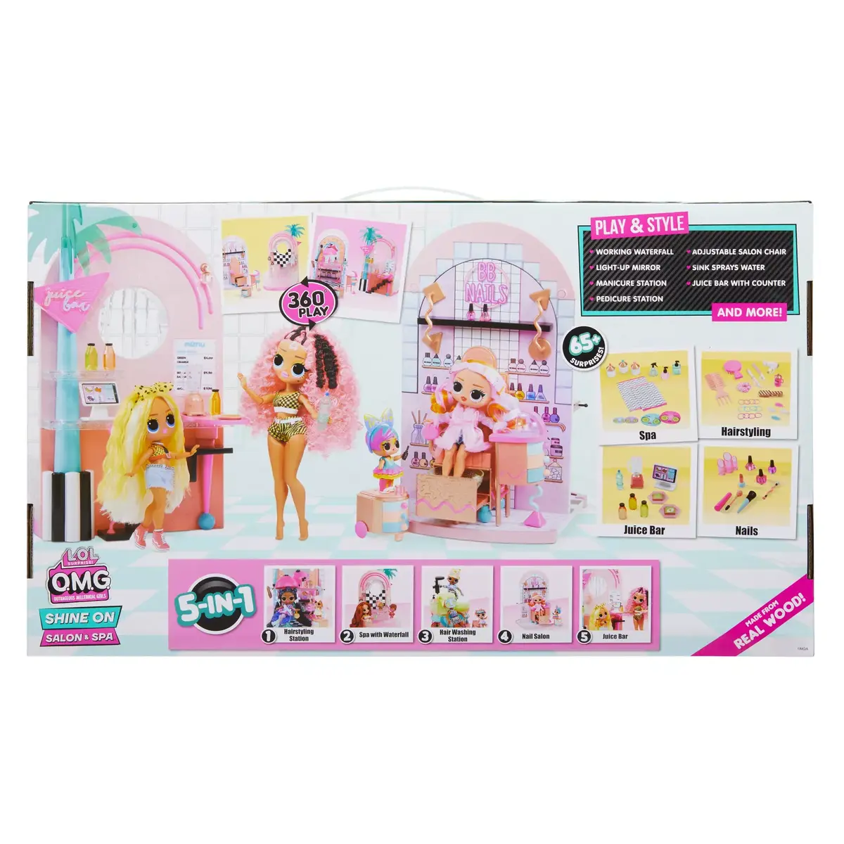 MGA Entertainment L.O.L. Surprise! O.M.G. Shine On Salon & Spa Photo 9