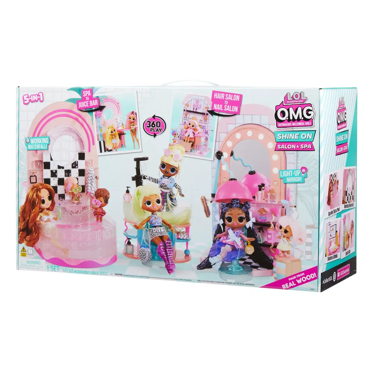 MGA Entertainment L.O.L. Surprise! O.M.G. Shine On Salon & Spa Photo 11