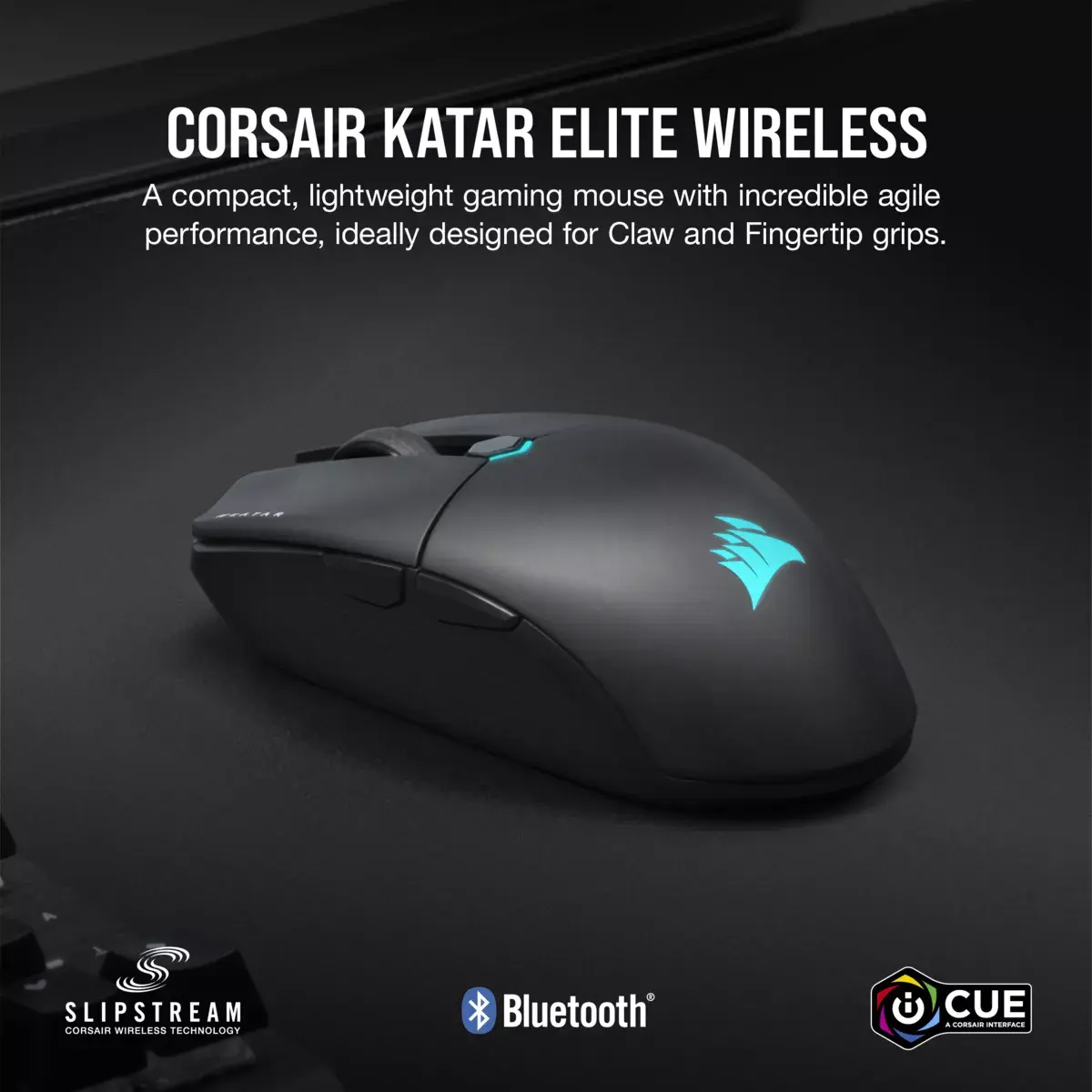 Peles paliktnis Corsair KATAR ELITE Wireless Photo 2