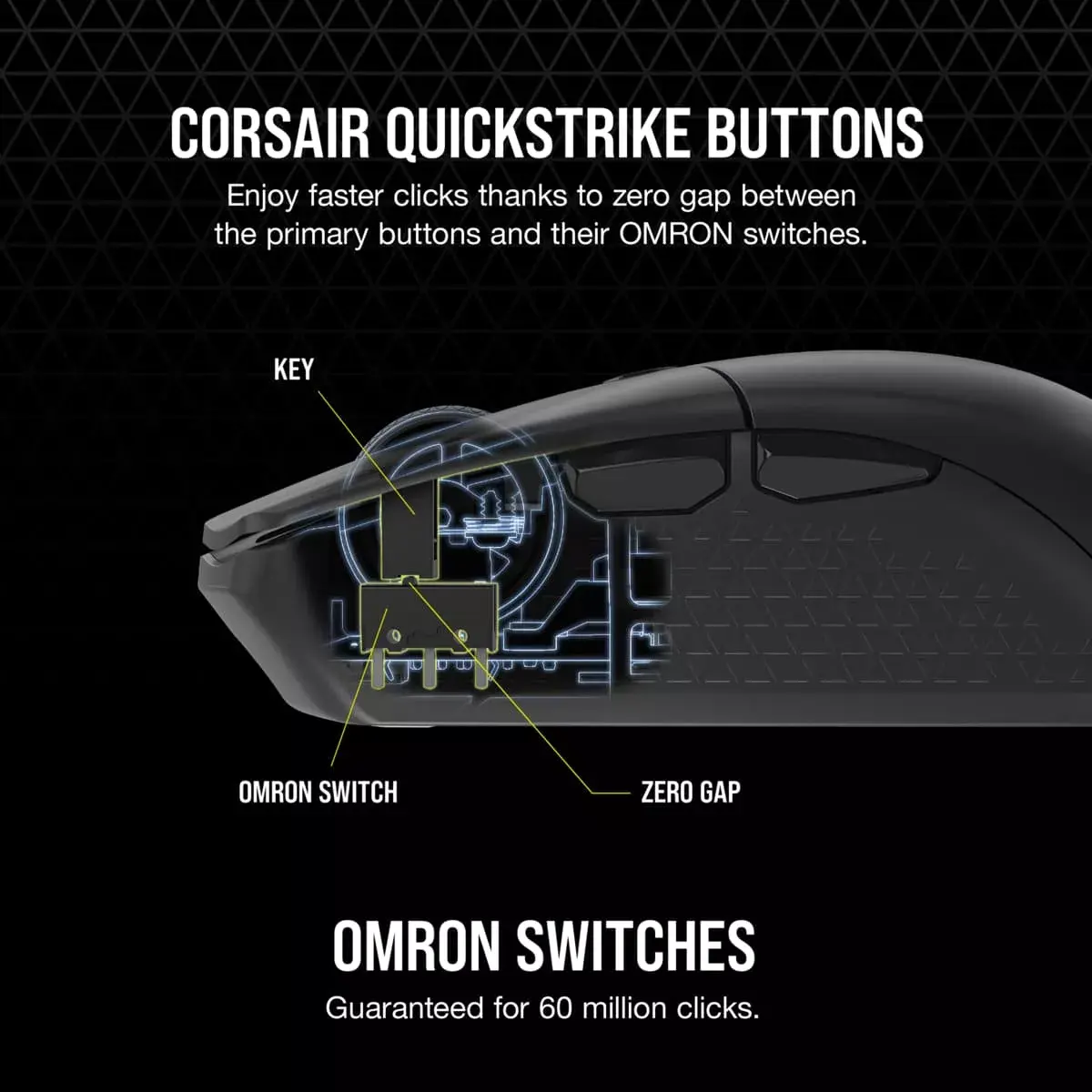 Peles paliktnis Corsair KATAR ELITE Wireless Photo 6