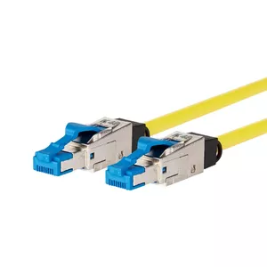 METZ CONNECT 13084H0577-E networking cable Yellow 0.5 m Cat8.1 S/FTP (S-STP)