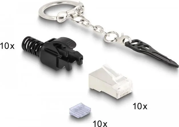 DeLOCK RJ45 Moduļu spraudnis Cat.6A