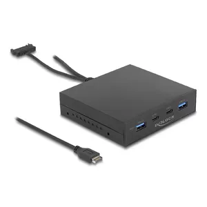 DeLOCK 3.5" USB 3.2 Gen 2 Передняя панель 2 x USB Type-C 2 x USB Type-A
