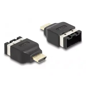 Адаптер DeLOCK HDMI для автомобилей HDMI-E female к HDMI-A male 4K 60 Hz