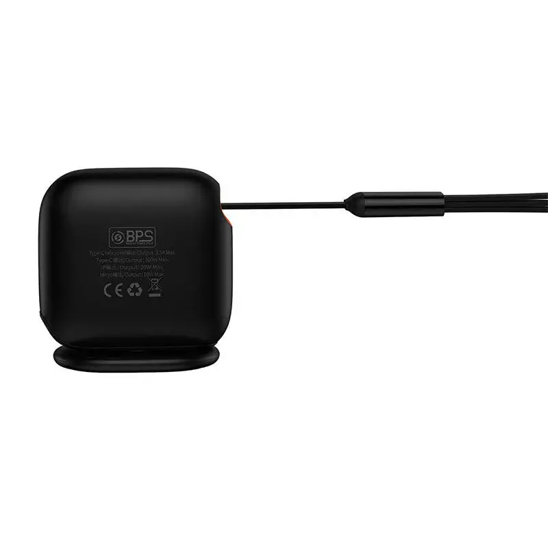 Baseus Traction 3-in-1 100W kabelis USB-C/Lightning/Micro-USB Photo 3