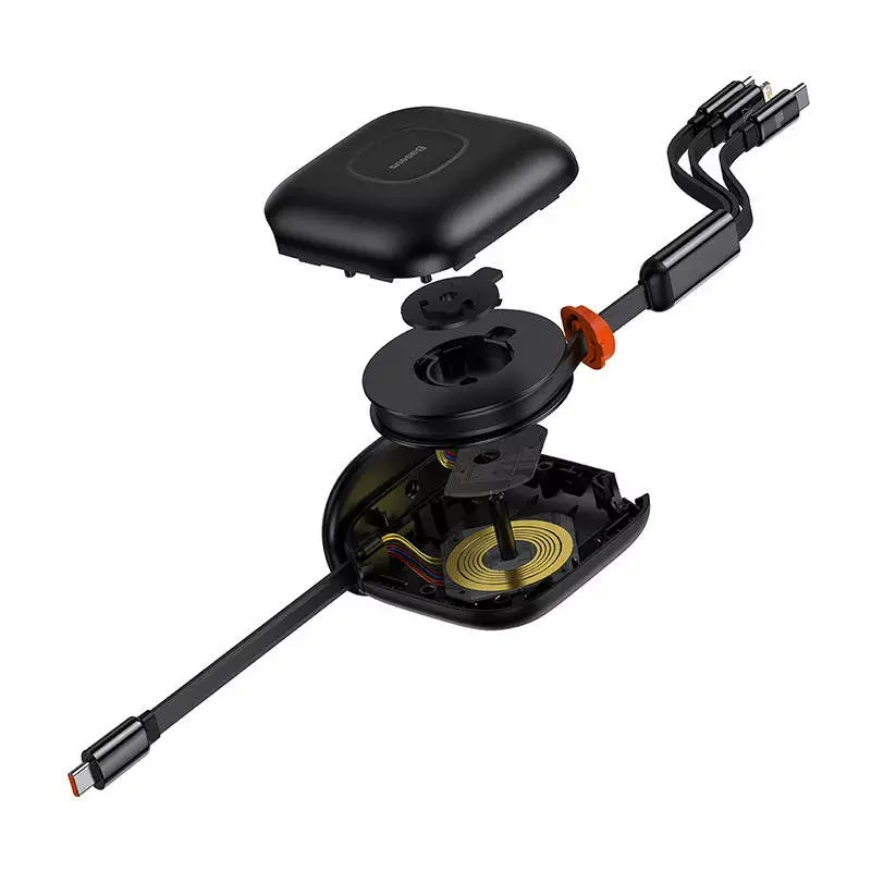Baseus Traction 3-in-1 100W kabelis USB-C/Lightning/Micro-USB Photo 5