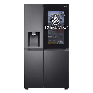 LG InstaView ™ ThinQ™ GSXV91MCAE American Fridge Freezer 635 L