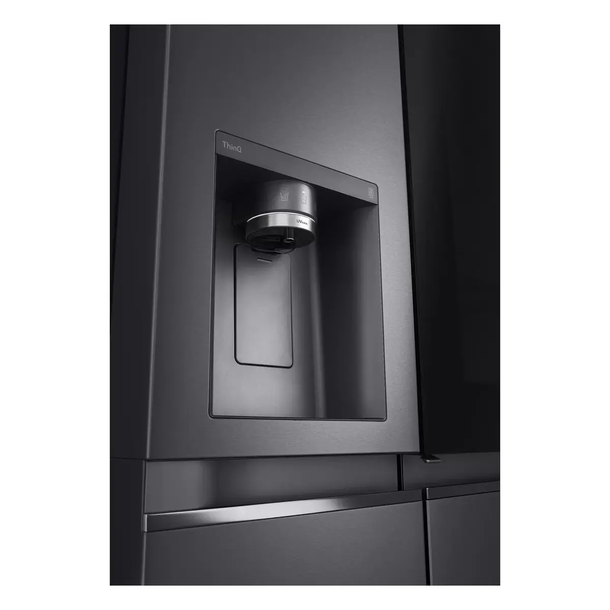 LG InstaView ™ ThinQ™ GSXV91MCAE ledusskapis Photo 10