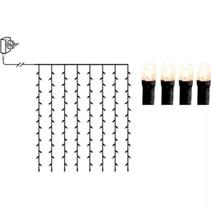 String lights Star Trading Crispy Ice 3000K 80 LED IP44 — decorative curtain light