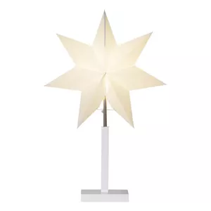 Фигура светового декора Star Trading Star on Base Karo Белая 1 лампа E14 25W