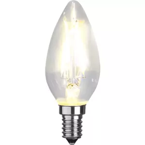 LED spuldze filament Star Trading C35 E14 2W 250lm 2700K IP44