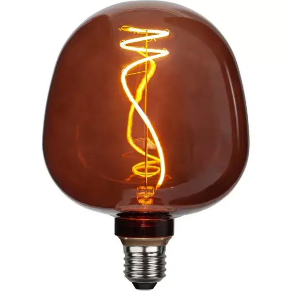 LED spuldze Star Trading Cognac Apple E27 2W 1800K Photo 8
