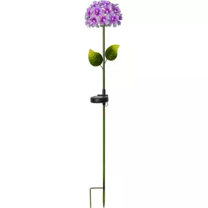 Outdoor ground lighting Star Trading 481-57 LED 0.62 W Pink Silver IP44
