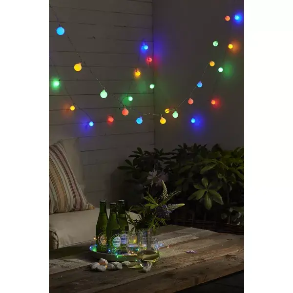 Gaismas dekoratīvā ķēde Star Trading Light Chain Berry Photo 7