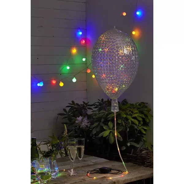 Gaismas dekoratīvā ķēde Star Trading Light Chain Berry Photo 10