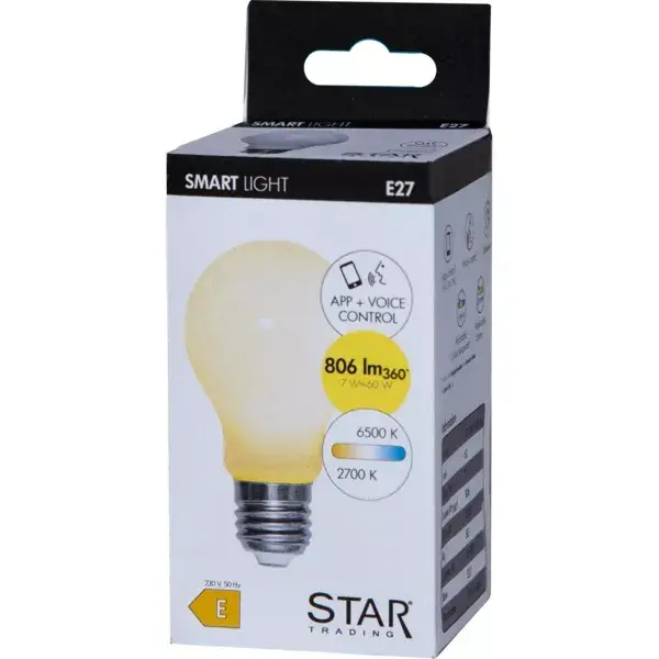 Viedā LED spuldze Star Trading 368-04 E27 7W Photo 6