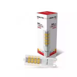 LED spuldze Asalite G9 3W, 3000K, 360lm