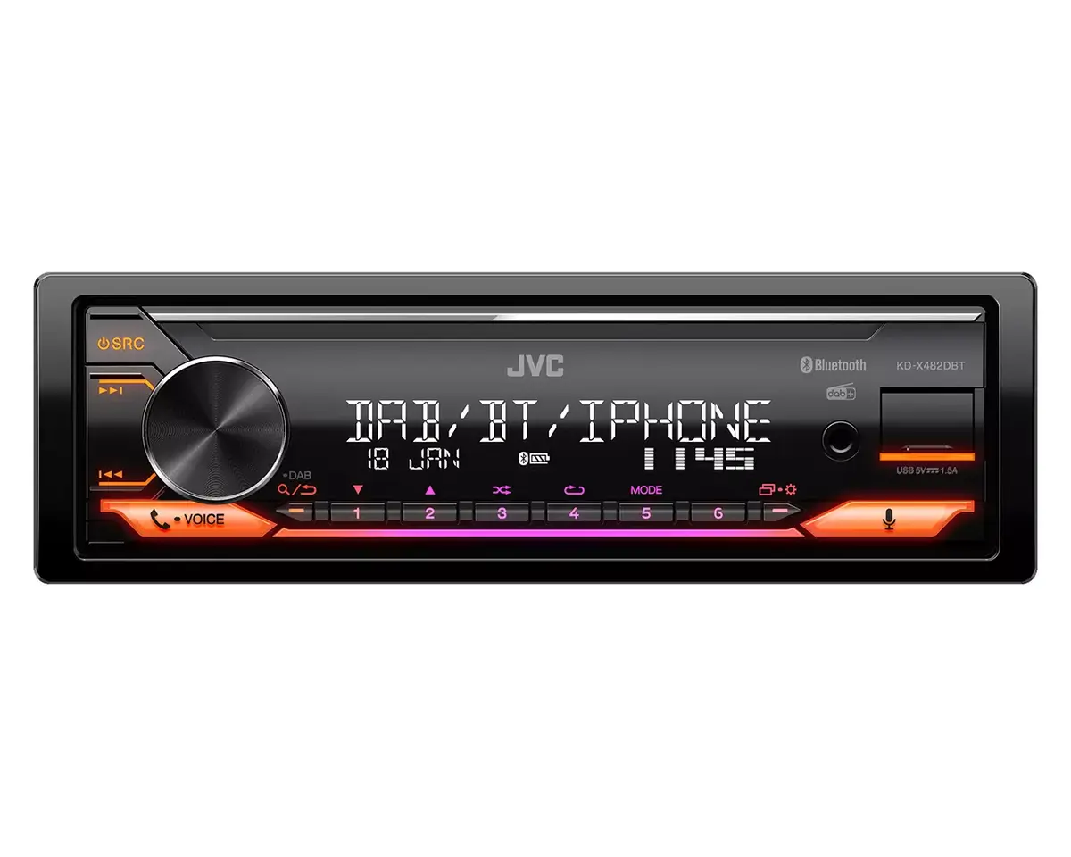 Car Radio JVC KD-X482DBT Photo 2