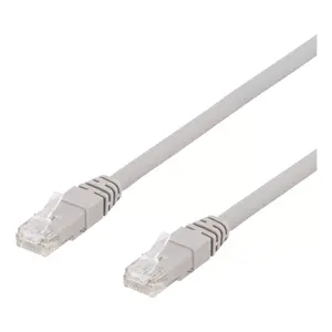 Networking cable Deltaco TP-635AU RJ-45 Cat6a 35 m Grey