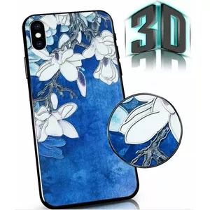 Aizmugures vāciņš Mocco priekš Samsung Galaxy A53 5G — ziedu dizains, aizsargājošs 3D korpuss