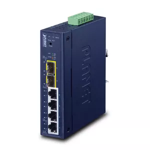 Managed Switch PLANET Industrial L2/L4 4-Port Gigabit Ethernet 10/100/1000