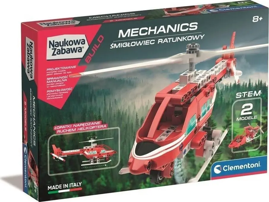 Clementoni Laboratorium Mechaniki Glābšanas helikopters 50753 Photo 6