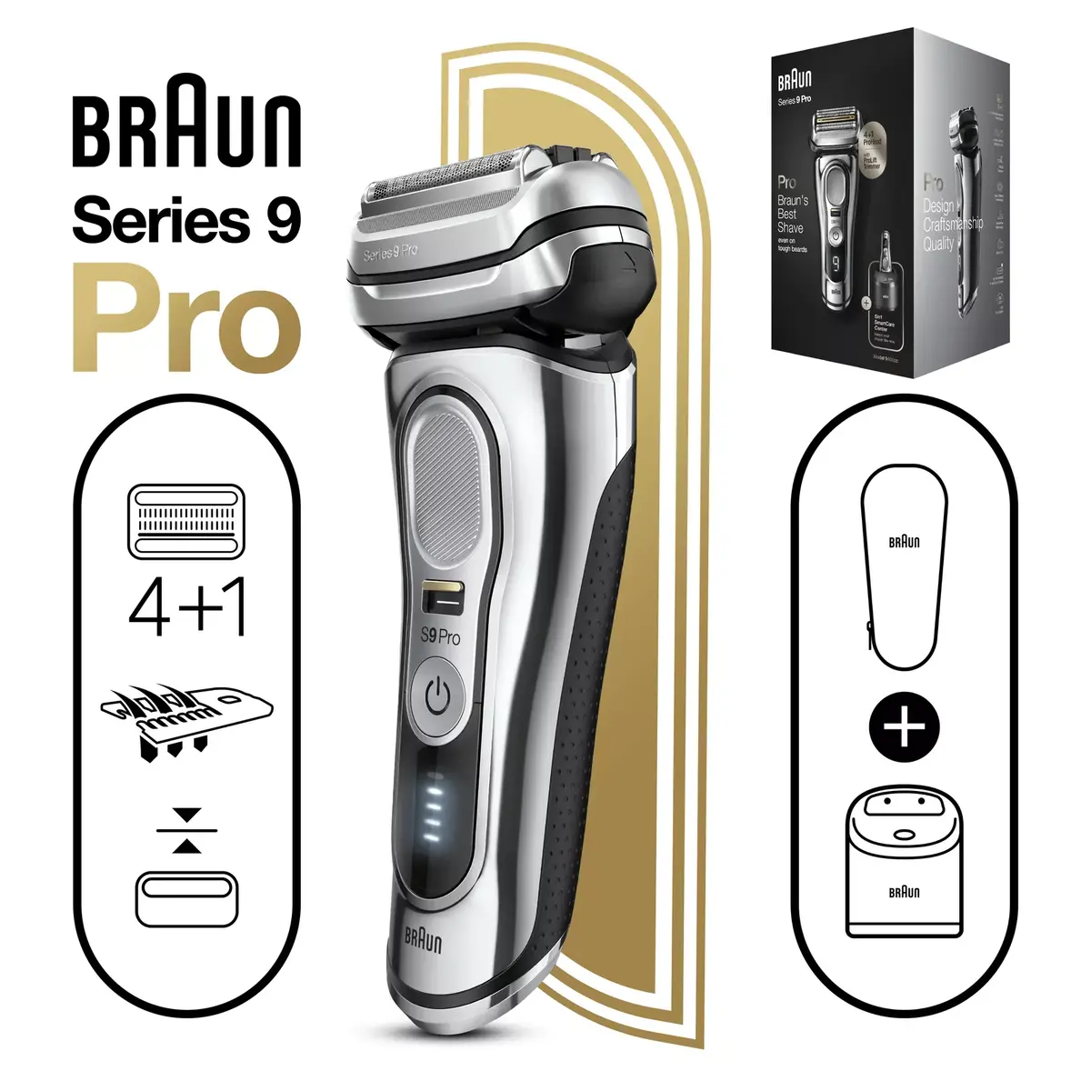 Folijas skuveklis Braun Series 9 Pro 81747620 Photo 3