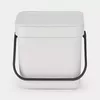 Brabantia Sort & Go 3 L Grey Waste Bin Photo 2