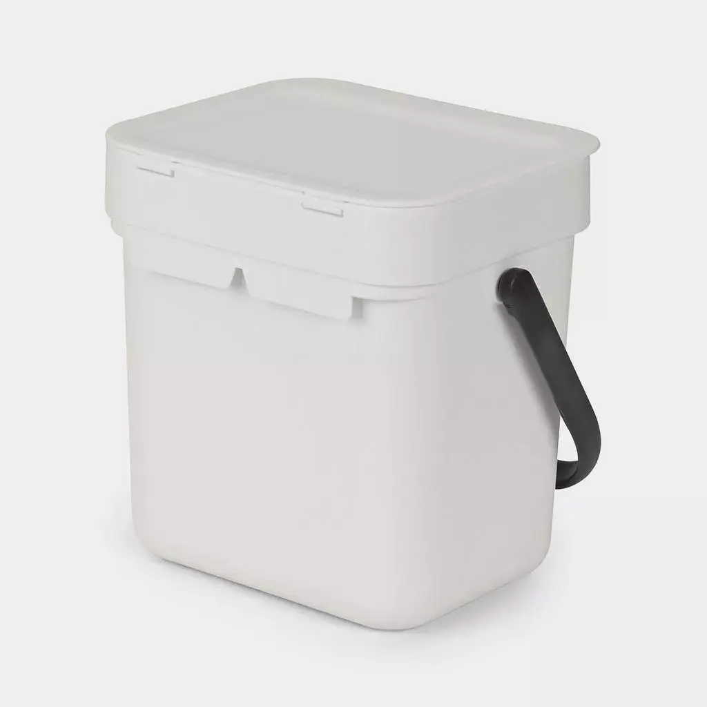 Brabantia Sort & Go 3 L Grey Waste Bin Photo 4