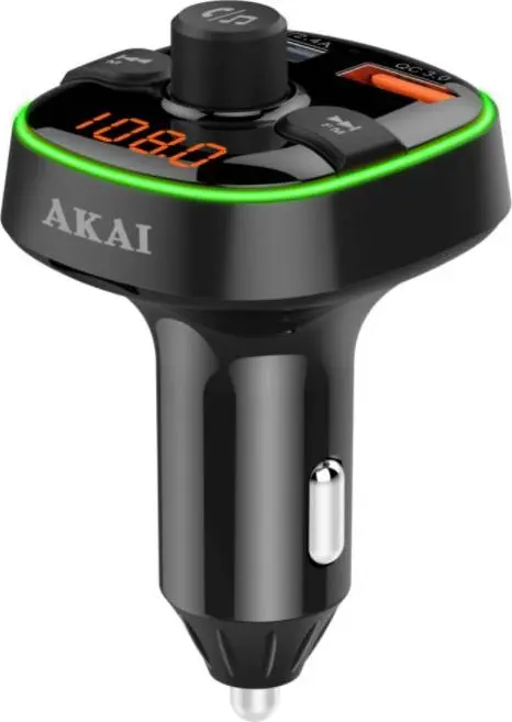 AKAI FMT-52BT FM raidītājs ar Bluetooth