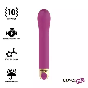 G-Spot Vibrator COVERME Silicone Purple