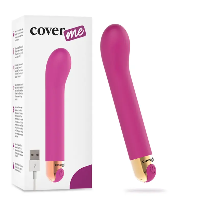 G-punkta vibrators COVERME Silikons Violets, D-232446
