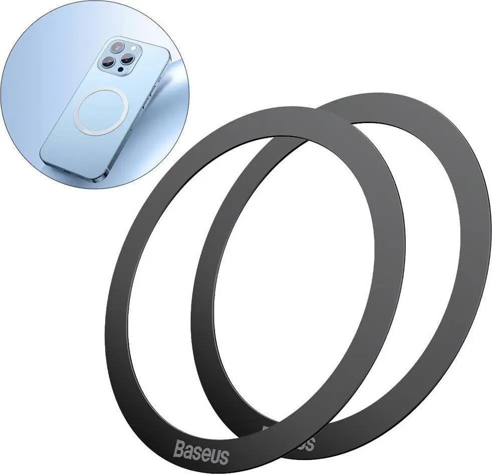 Baseus Halo MagSafe магнитное кольцо — 2 шт. Photo 5