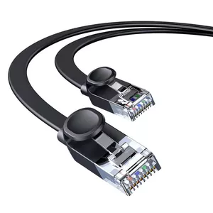 Baseus Ethernet RJ45, 1Gbps, 15 m tīkla kabelis (melns)