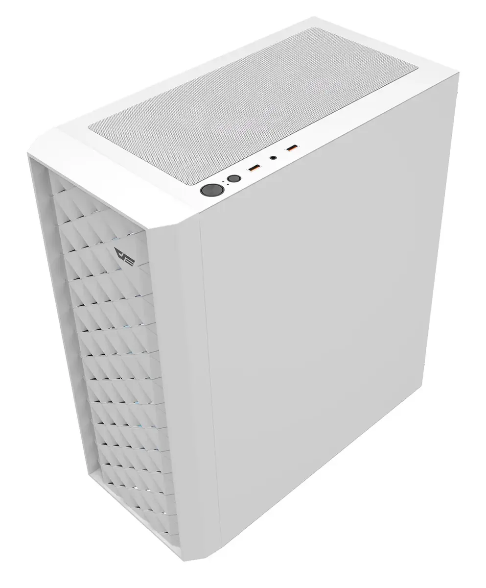 Darkflash DK351 White Midi Tower Computer Case Photo 5