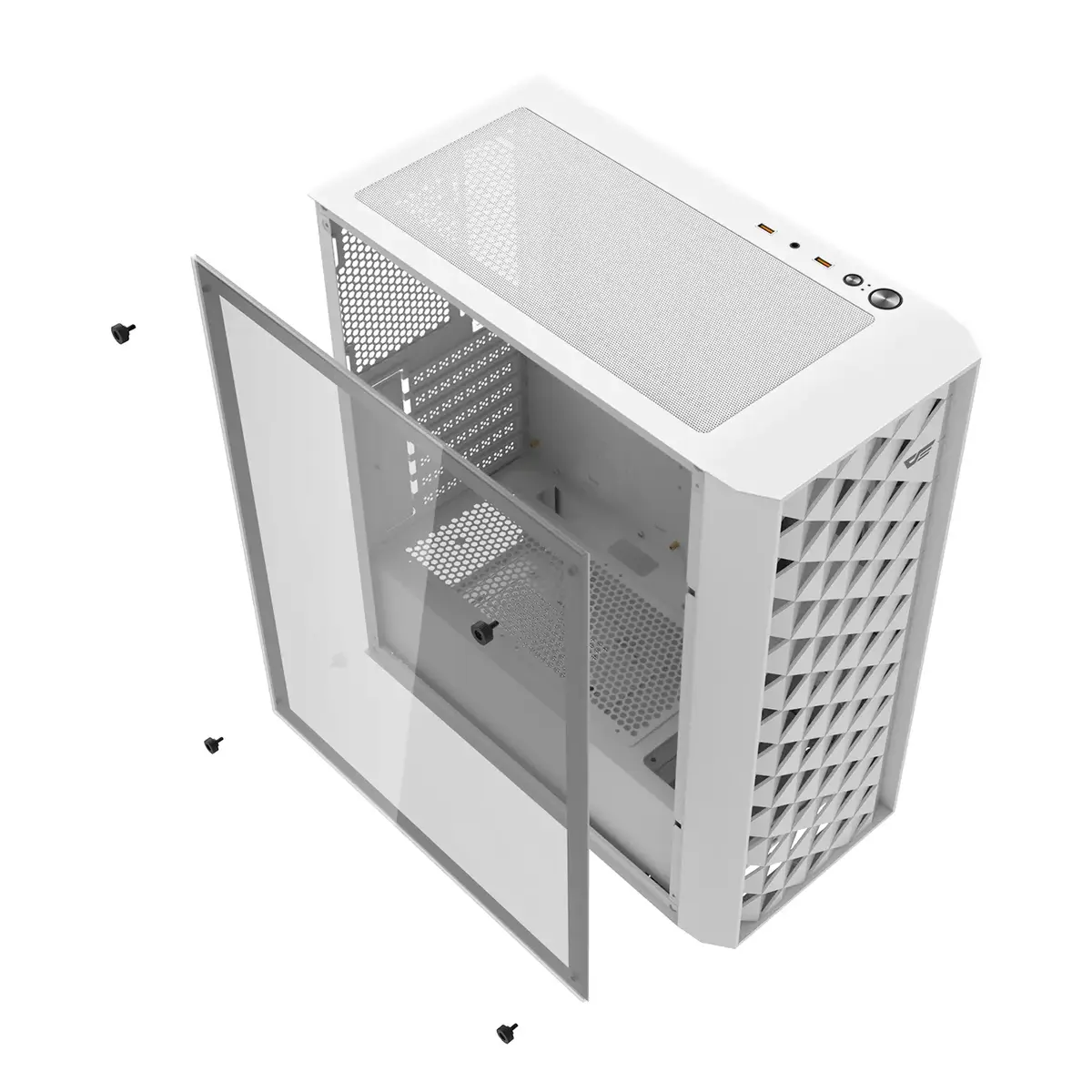 Darkflash DK351 White Midi Tower Computer Case Photo 19