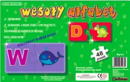 Puzzle Abino Sellmar Wesoły Alfabet Photo 2