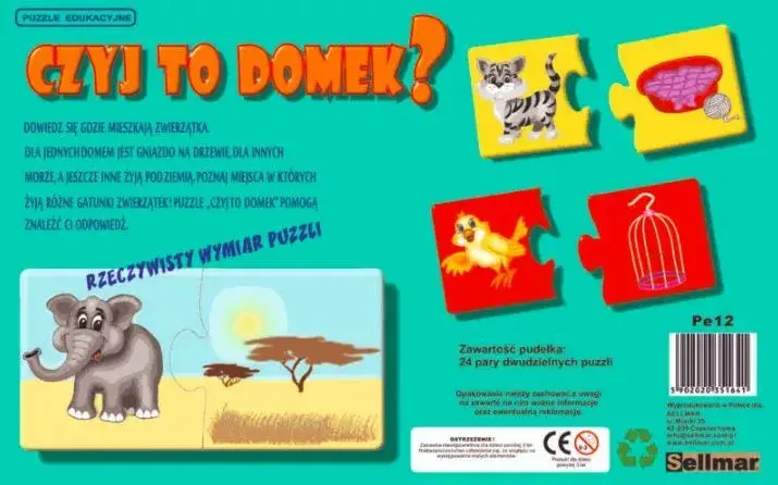 Puzlis Abino Sellmar Czyj to domek? Photo 2