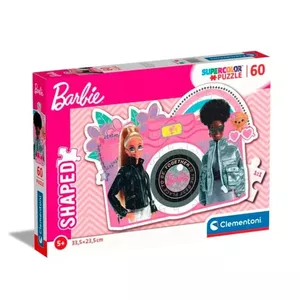Clementoni Barbie formēts puzlis, 60 detaļas, bērnu puzlis