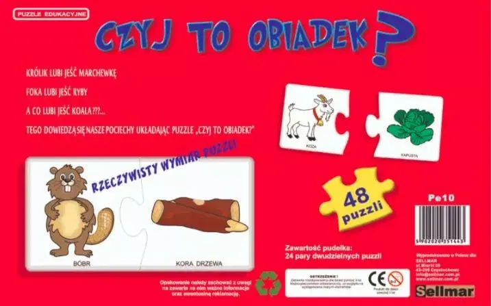 Пазл Abino Sellmar 'Czyj to obiadek?' Photo 2