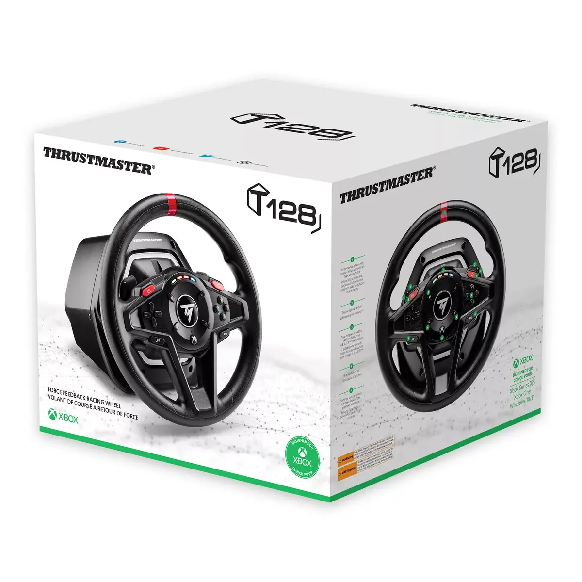 Steering Wheel Thrustmaster T128 Black USB Photo 9