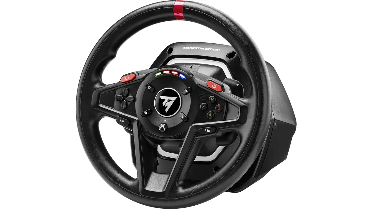Thrustmaster T128 Steering Wheel & Pedals for Xbox and PC Photo 12