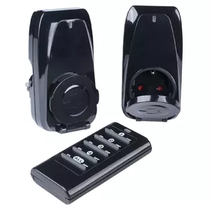 Vivanco FSS 21000B IP44 N Smart Plug 1150 W Black Outdoor Wireless