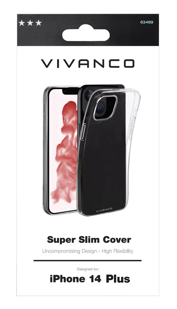Vivanco Super Slim mobile phone case for iPhone 14 Plus Photo 4