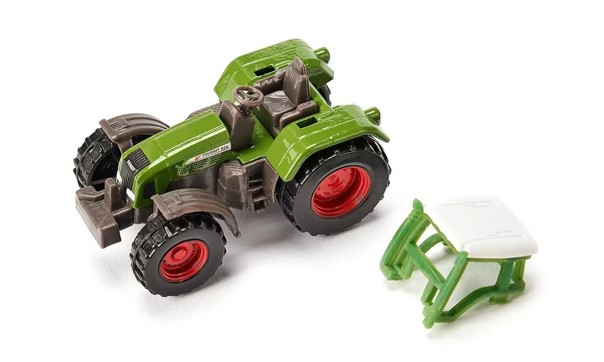 Siku Fendt traktors ar Krampe tipa piekabi Photo 4