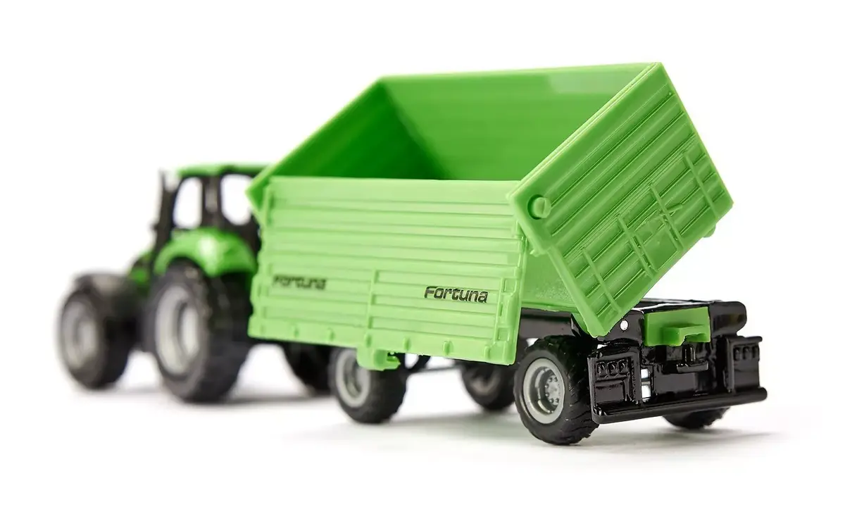 Traktors Siku DEUTZ-FAHR ar piekabi Fortuna Photo 2